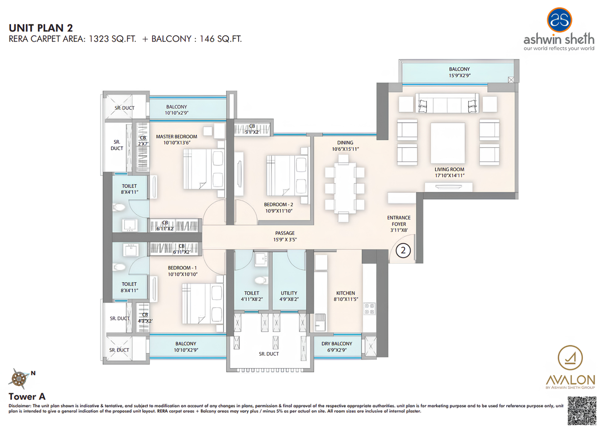 Tower A - Unit 2