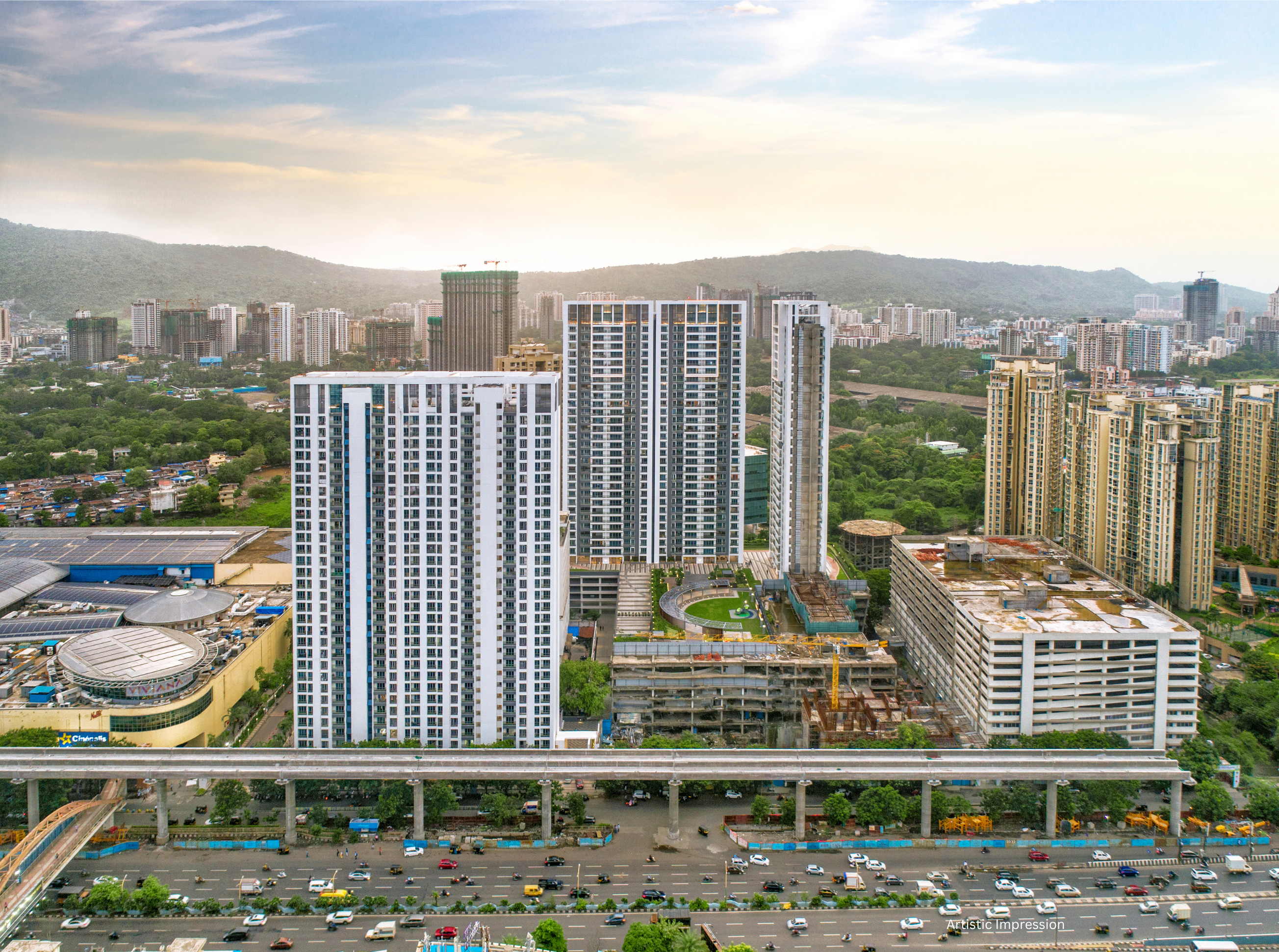Sheth Avalon - 3 BHK, 4 BHK & 5 BHK Apartments in Thane