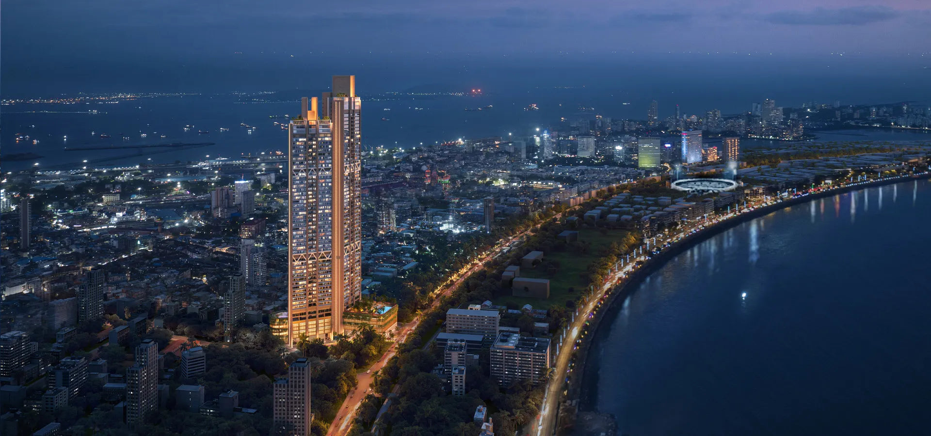 Prestige Ocean Towers - 4 BHK, 5 BHK, Apartments in Marine Lines, Mumbai