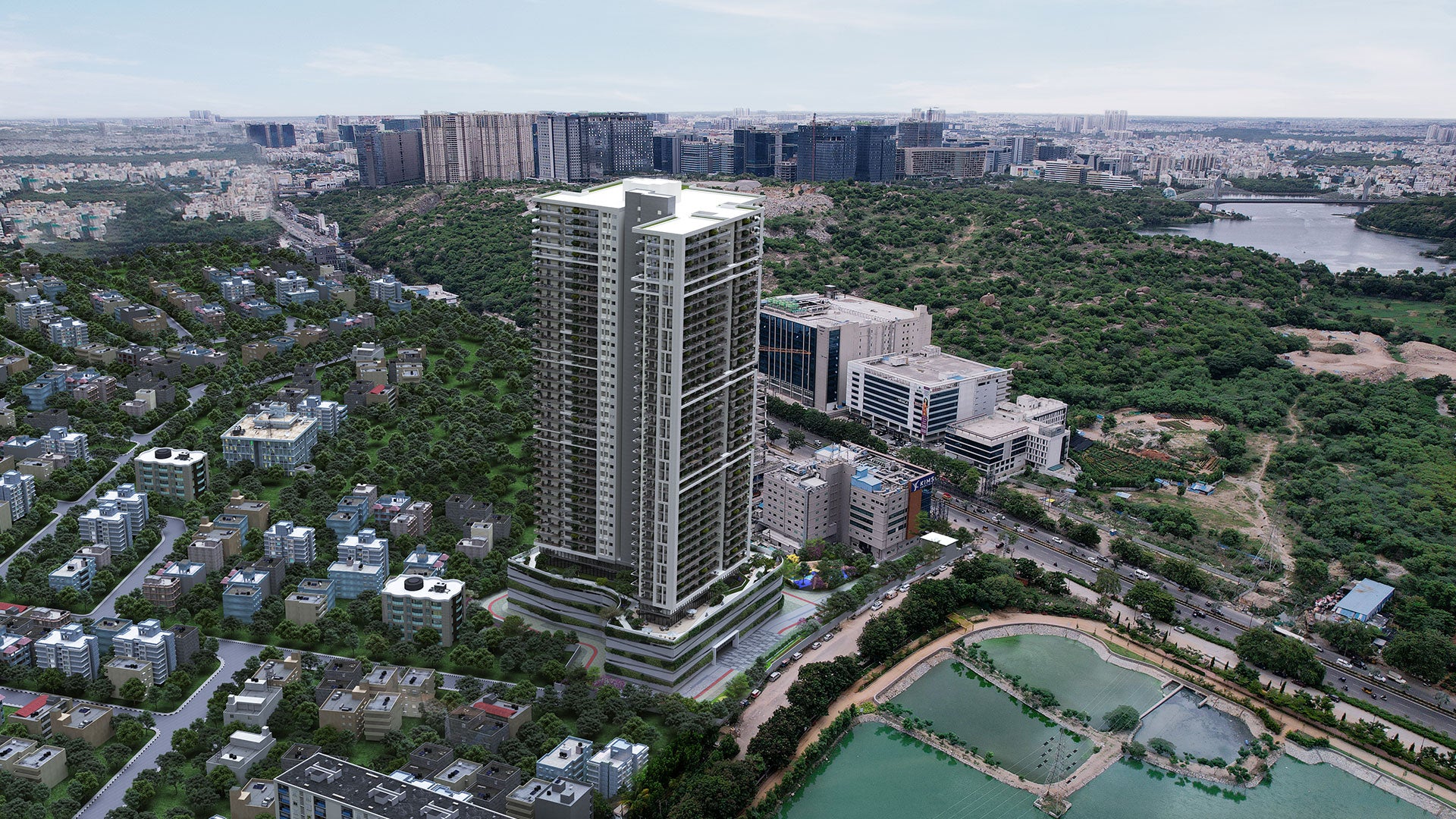 Prestige Vaishnavi Rainbow Waters - 4 BHK & 5 BHK - Apartments in Raidurgam, Hyderabad