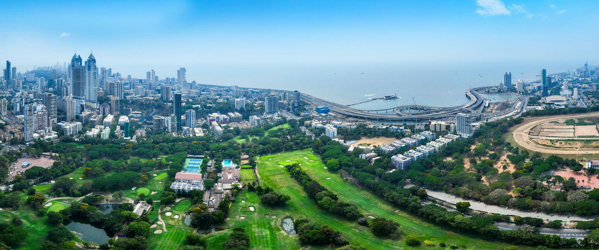 Willingdon Golf Course and the sea