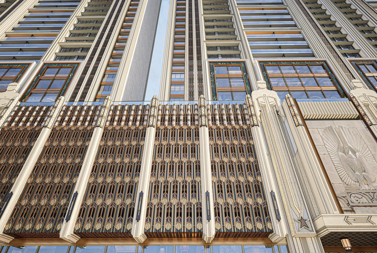 Art Deco podium