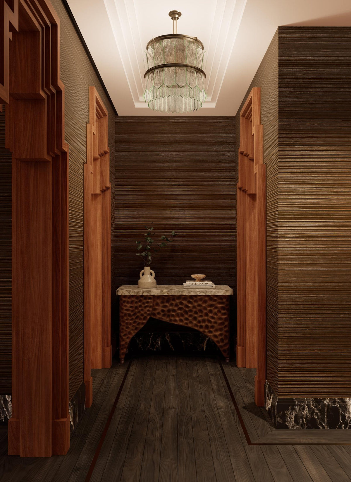Gallery hallway