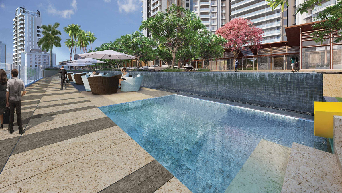Pool deck