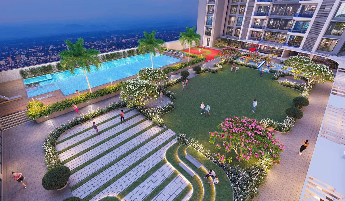 Podium landscape