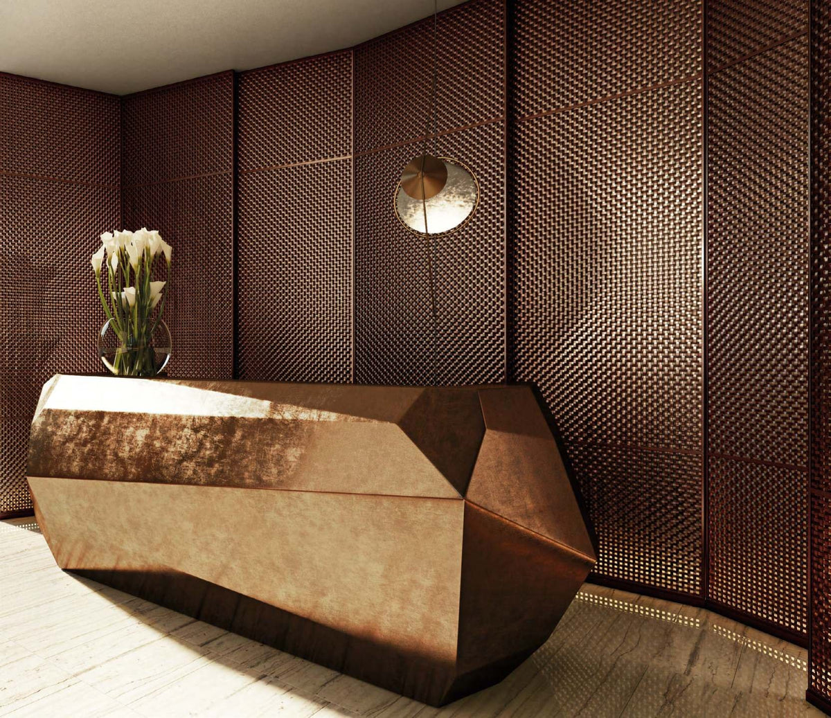 Arrival desk