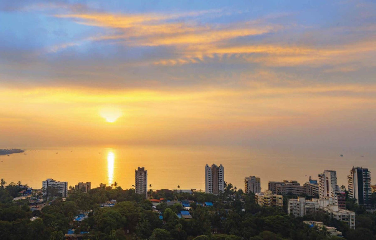 Sunset over Versova