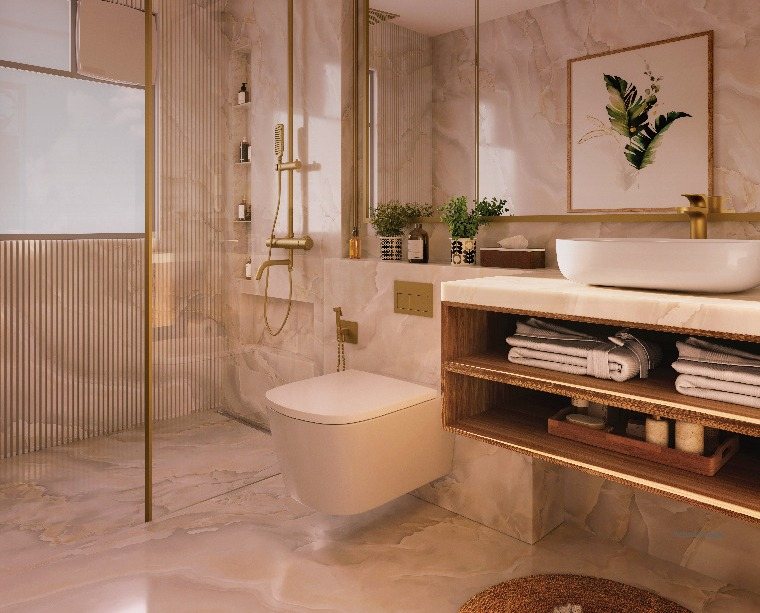 Designer bathroom