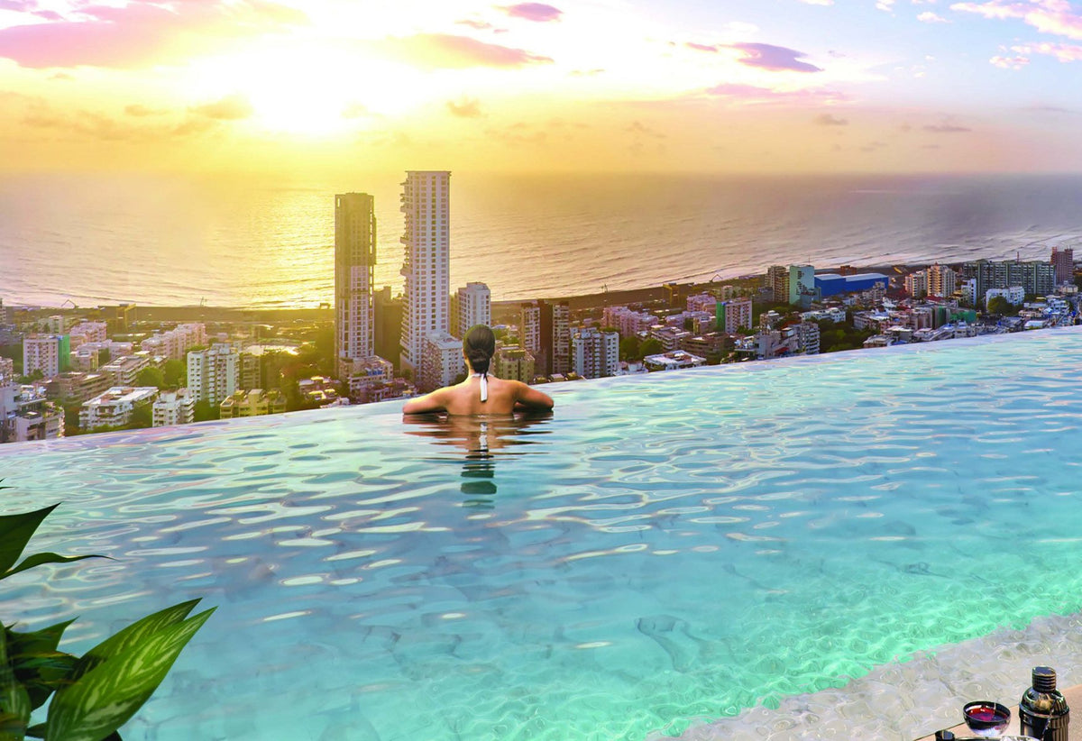 Rooftop infinity pool