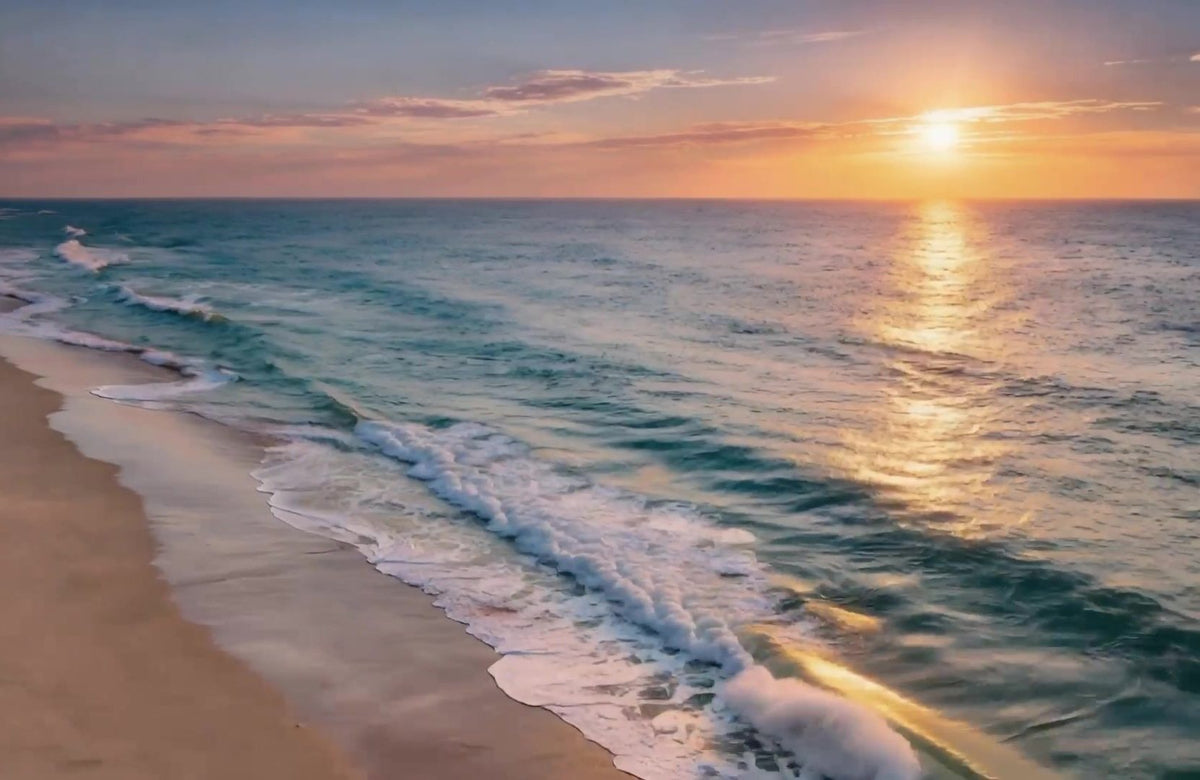 The shoreline