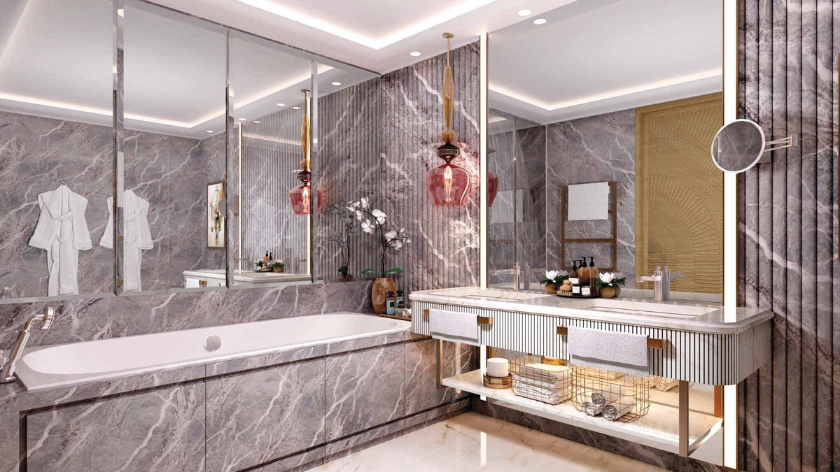 Master bathroom