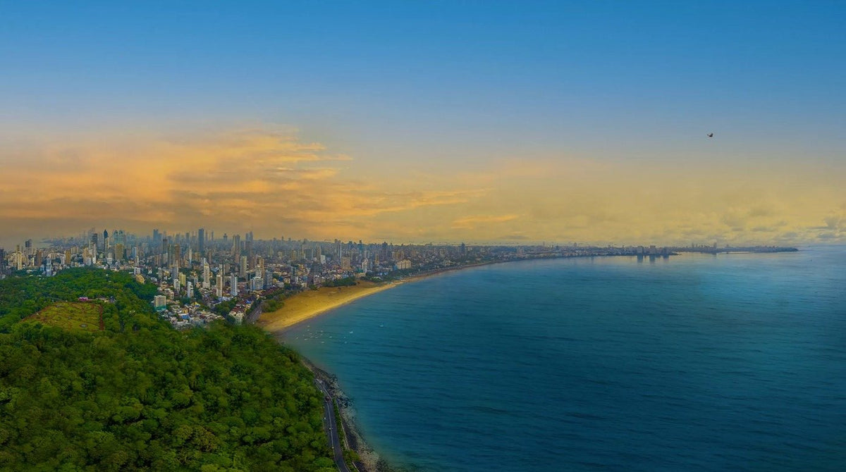 Marine Drive from Malabar Hill