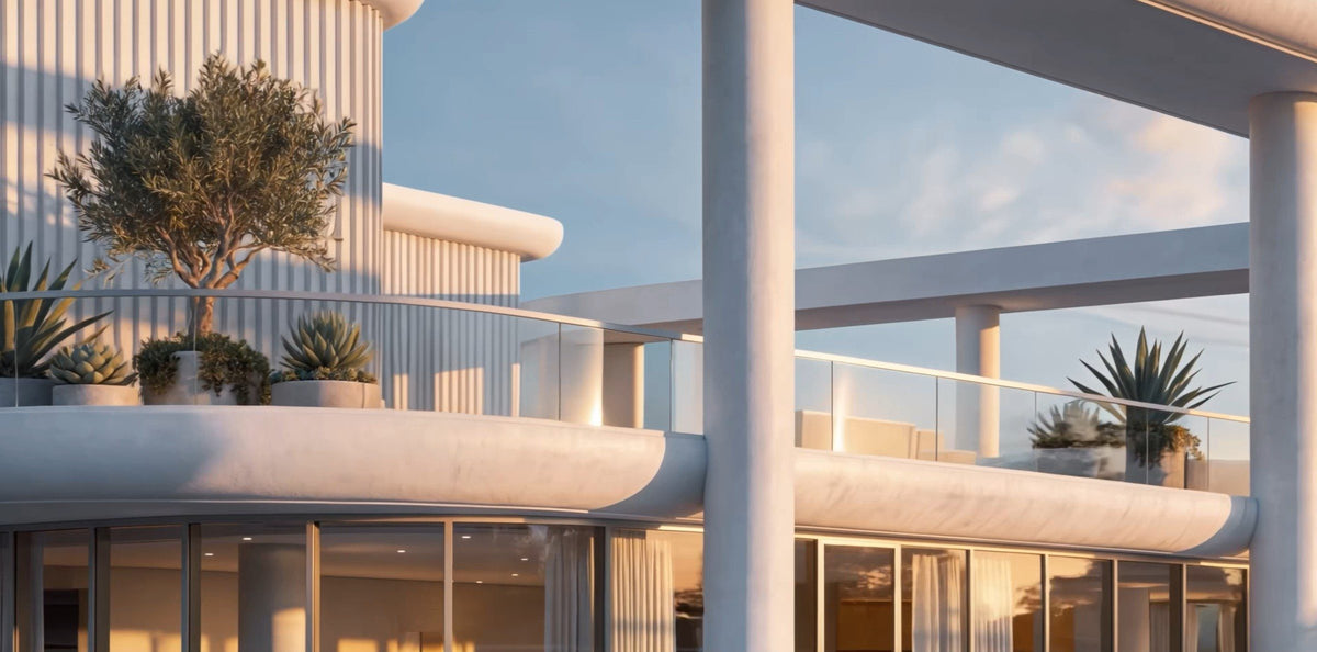 Curved terraces