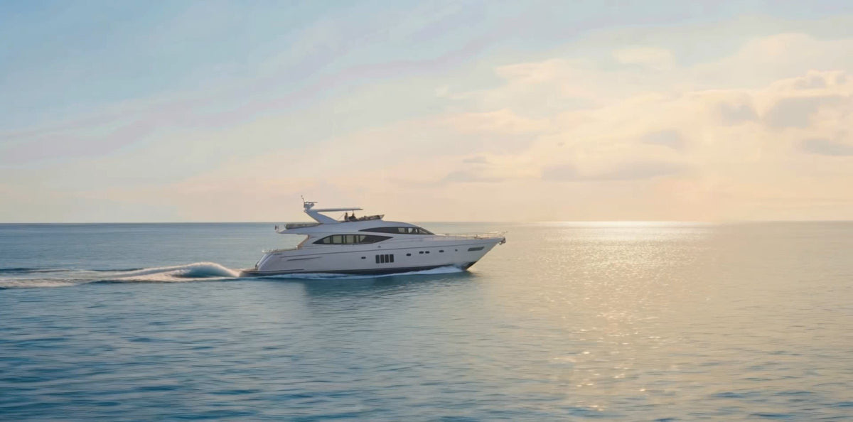 Yacht on the Arabian Sea