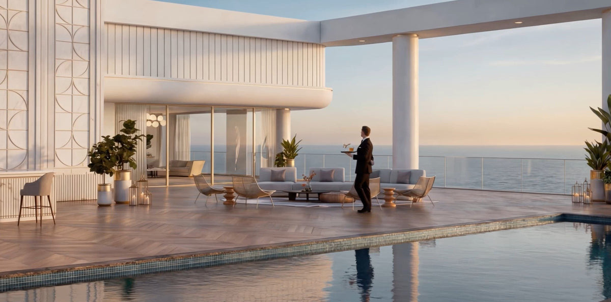 Pool deck
