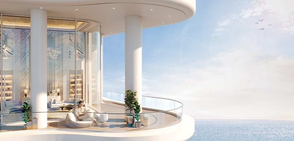 Private sea-facing deck