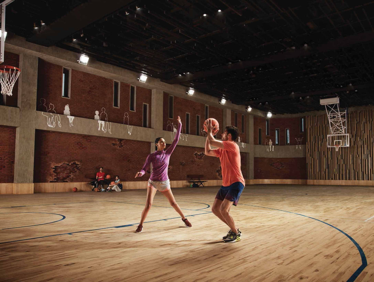 Indoor sports court