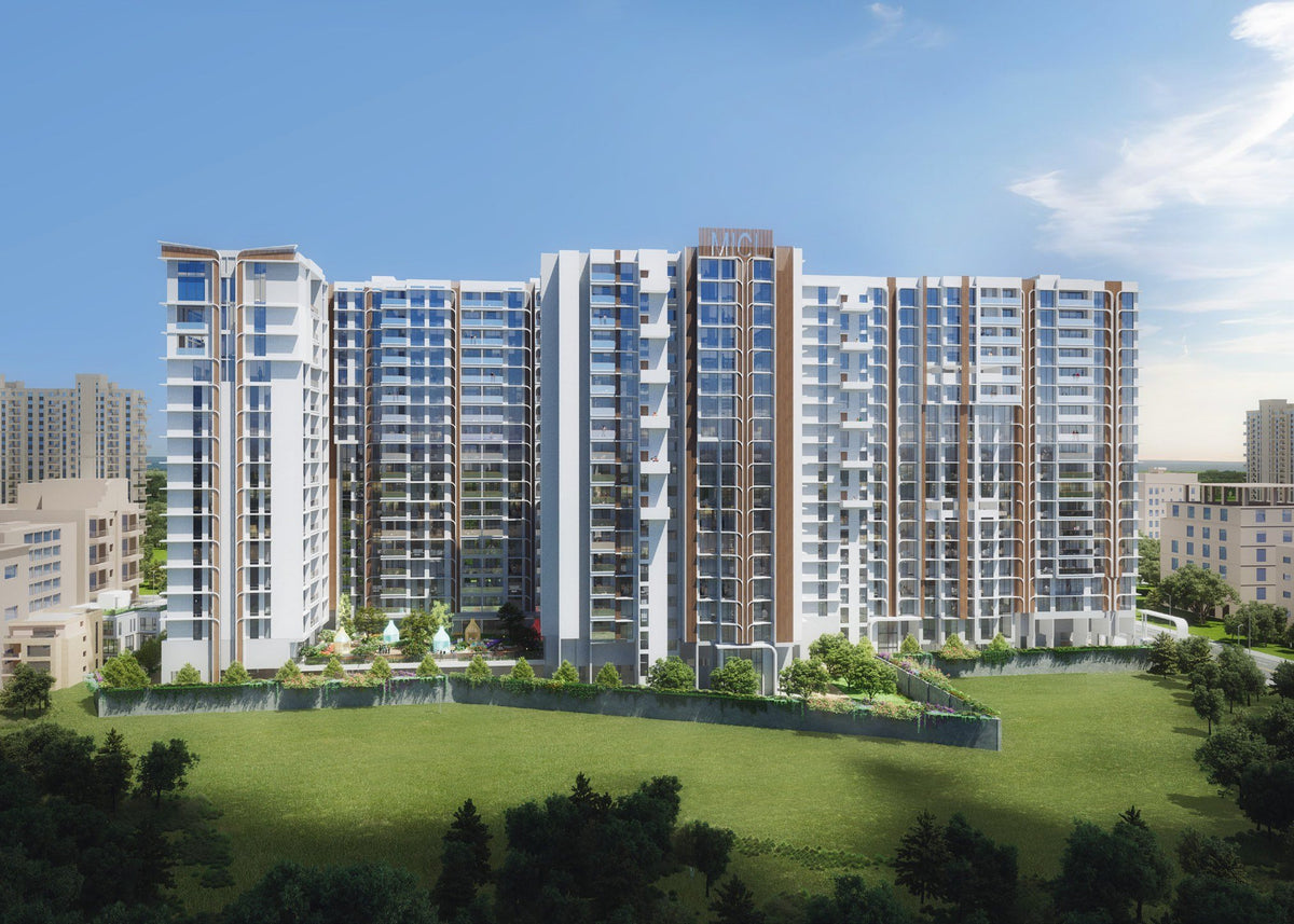 Garden-facing towers