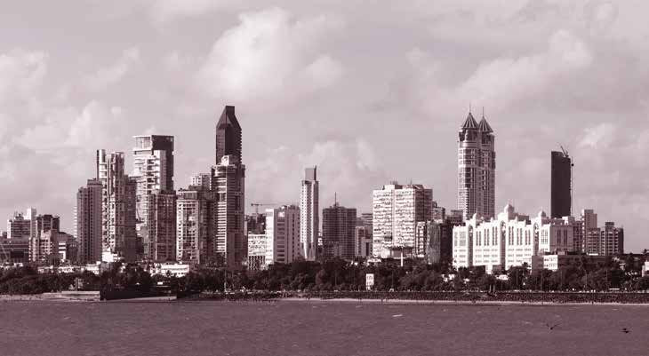 South Mumbai skyline