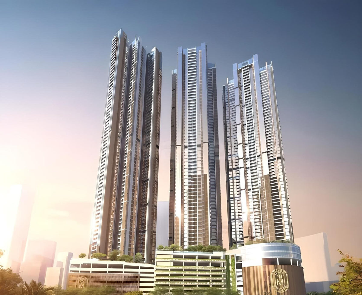 The three towers at dawn