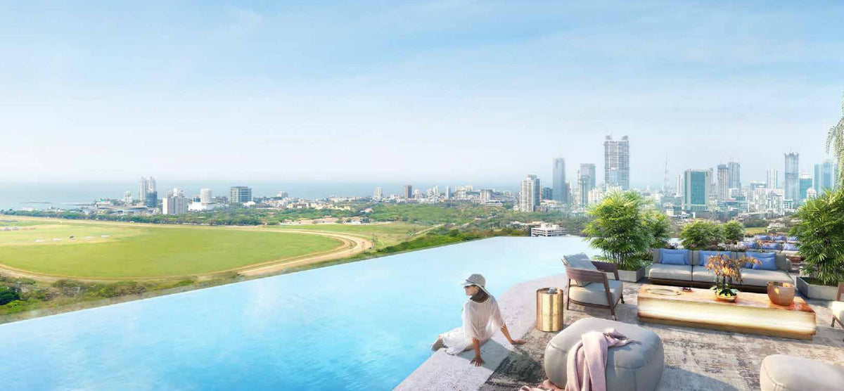 Infinity-edged pool