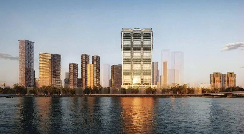 Tower across the water