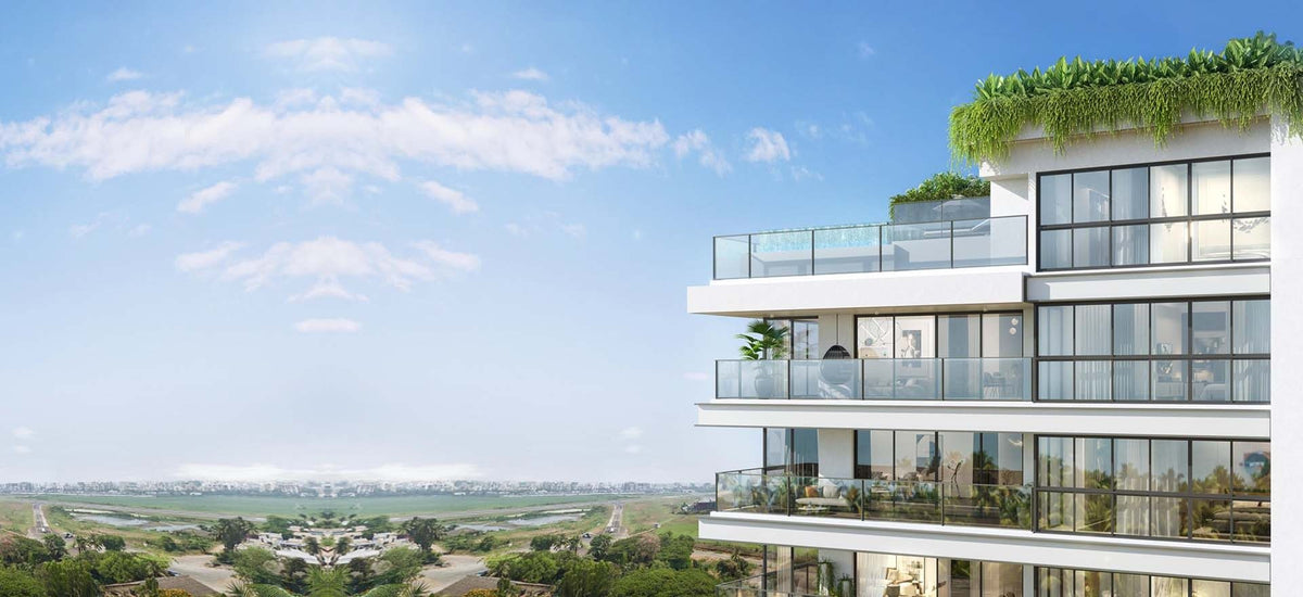Decks above the greens