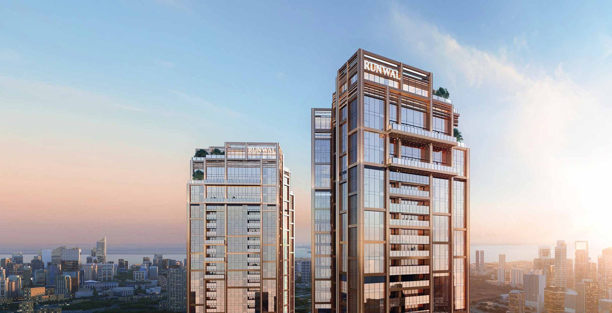 Tower crowns above Worli