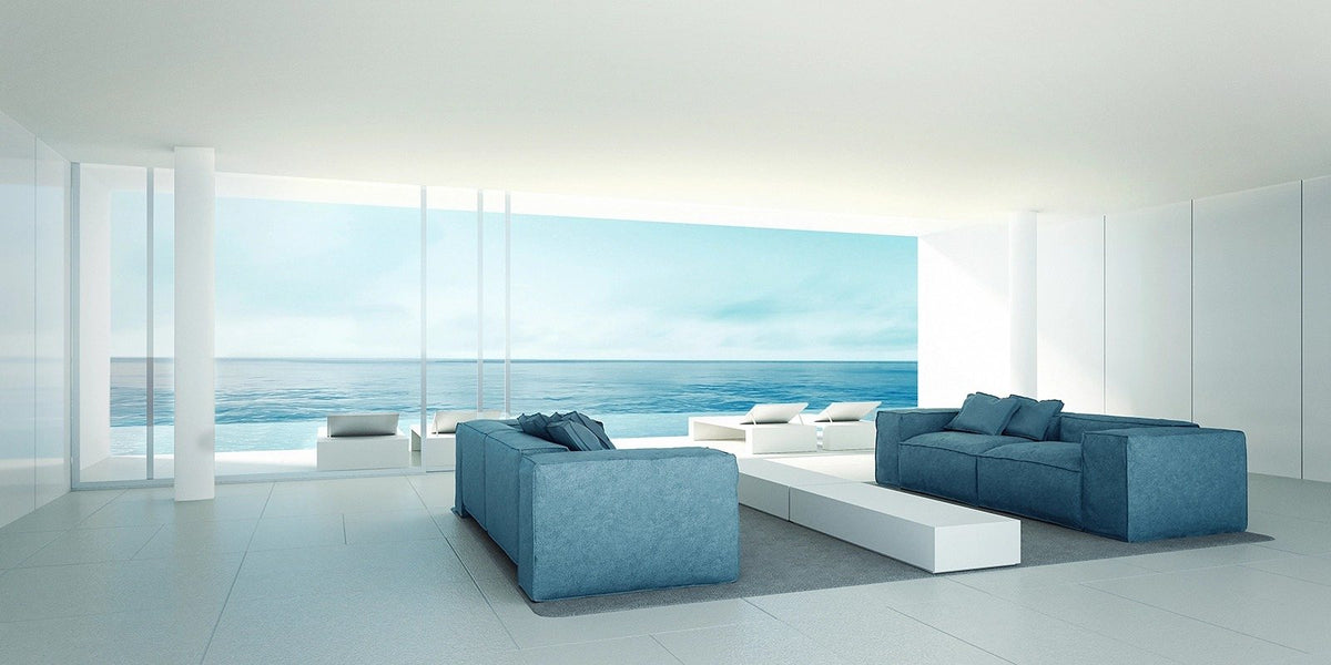 Sea-facing living room