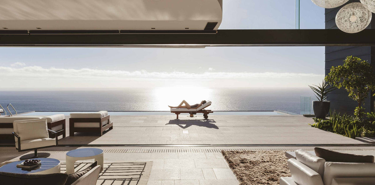 Rooftop pool deck