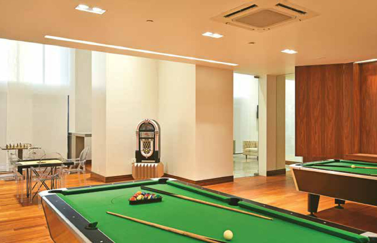 Indoor games zone