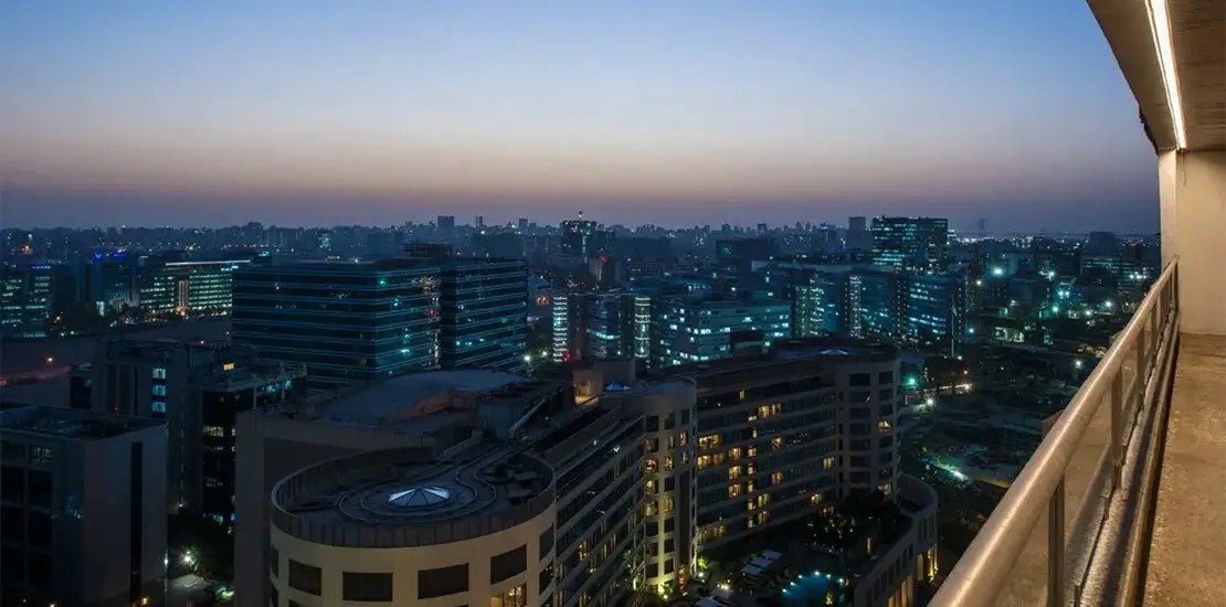 Bandra Kurla Complex at dusk