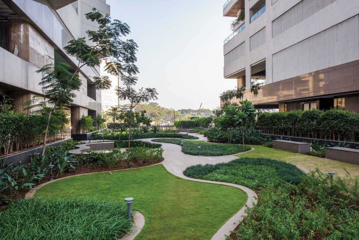 Landscaped gardens