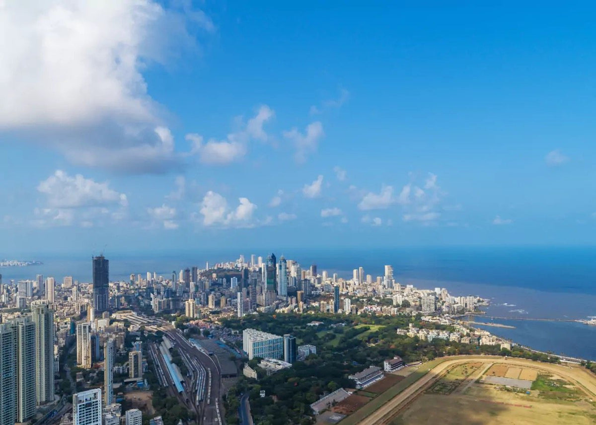 Racecourse and Arabian Sea