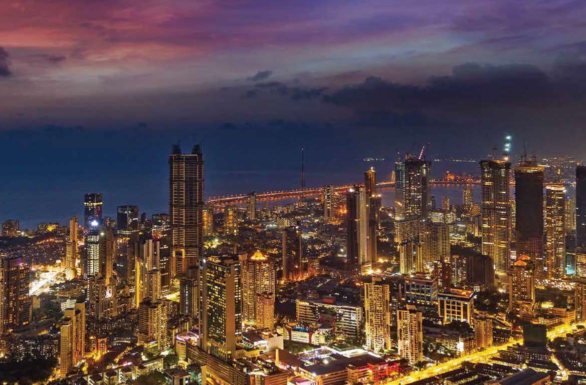 Skyline after dark