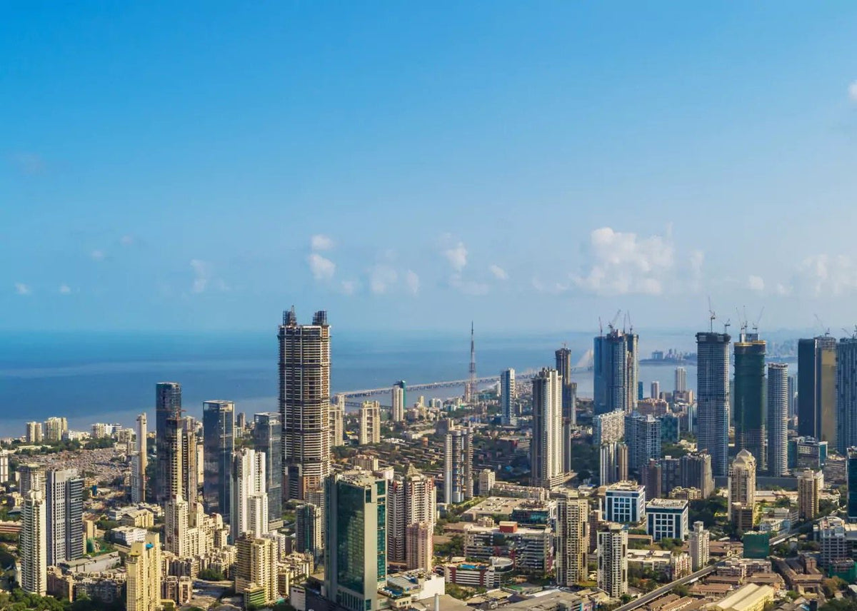 Worli skyline and Sea Link