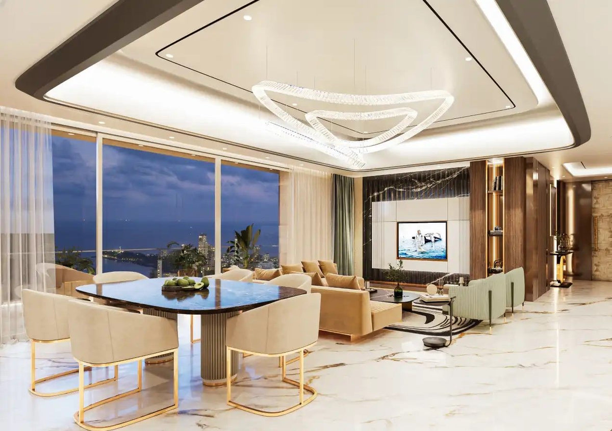 Living and dining
