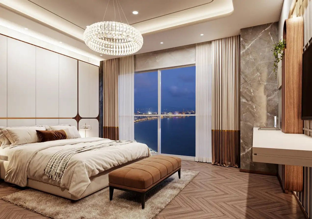 Sea-view bedroom