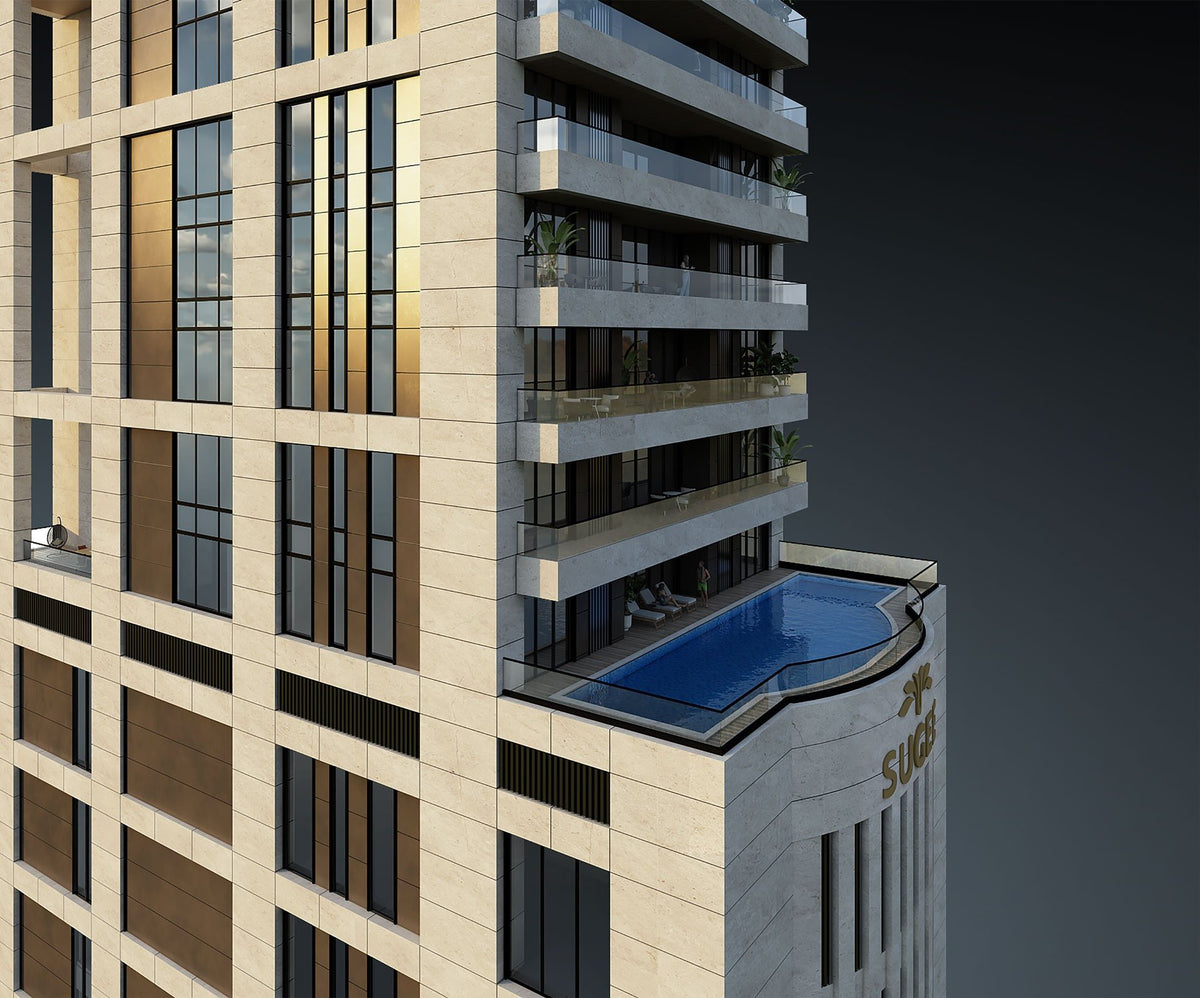 Stone facade
