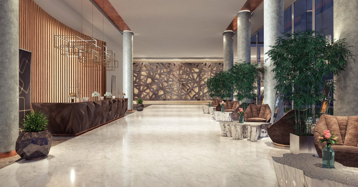 Luxurious lobby