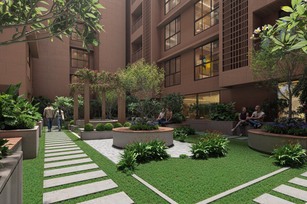 Central courtyard